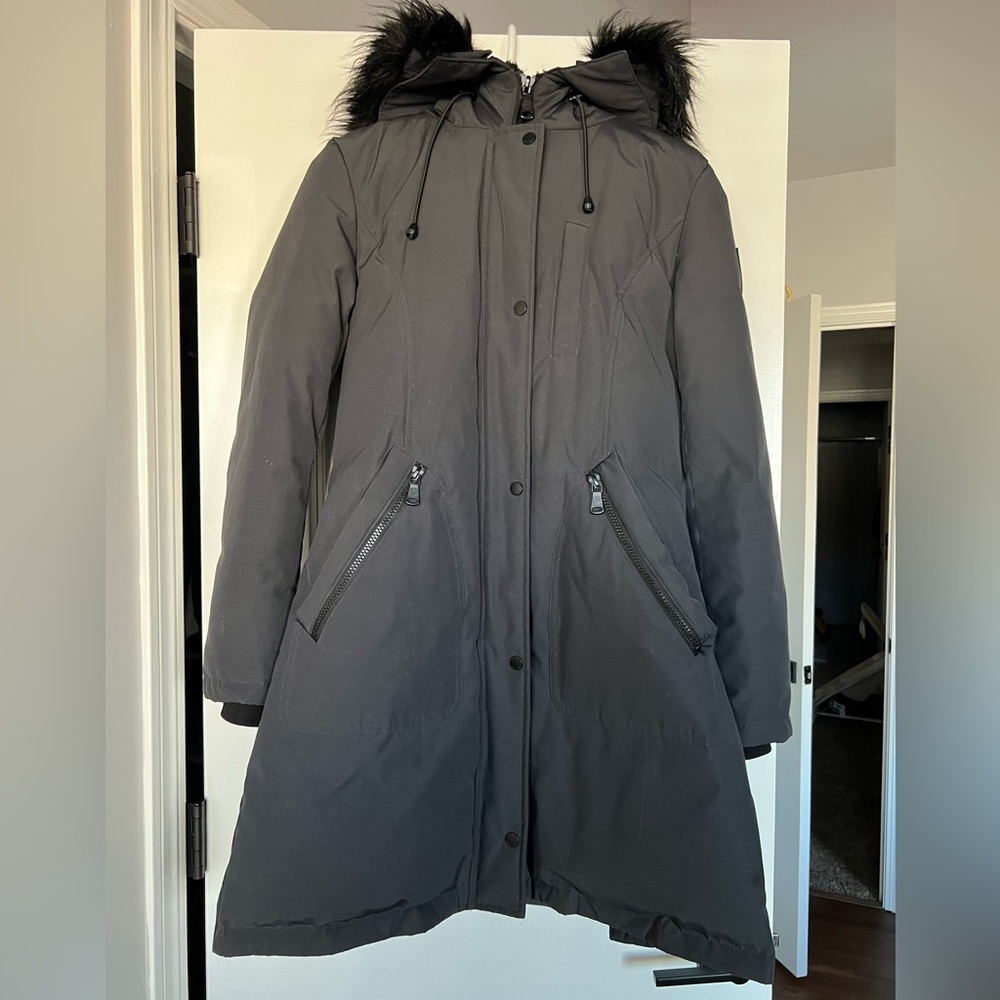 Vince Camuto Winter Coat, size small, black